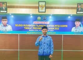 Dosen STAIN Meulaboh Juara MTQ Korpri Cabang Hafiz Al-Quran Tingkat Aceh