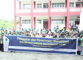 Ratusan Mahasiswa STAIN Meulaboh KPM di Nagan Raya