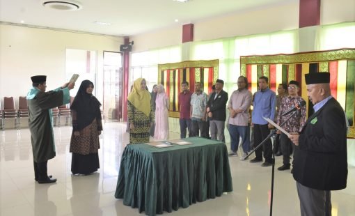 pelantikan kaprodi studi islam s2 stain mbo