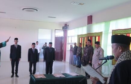 Ketua STAIN Meulaboh Lantik Tiga Pejabat Baru