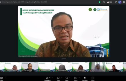 Dosen STAIN Meulaboh Dapat Bimtek Aplikasi SISTER, Kamis 9 Juli 2026