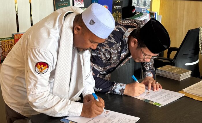 ttd mou uin sunnah lhok MoU bersama UIN Lhok